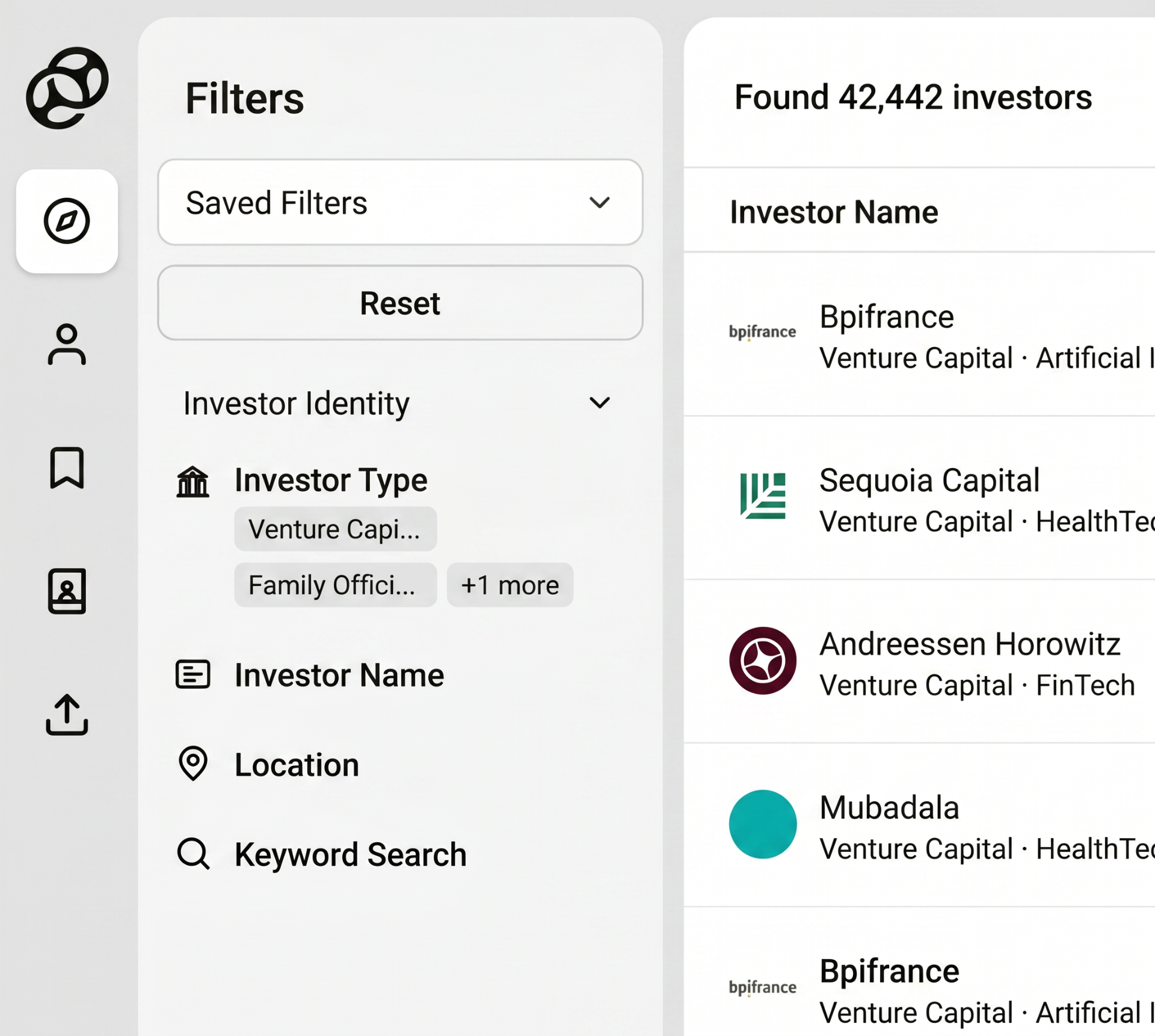 Find the right investors, faster with AI